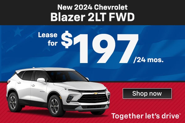 New 2024 Chevy Blazer